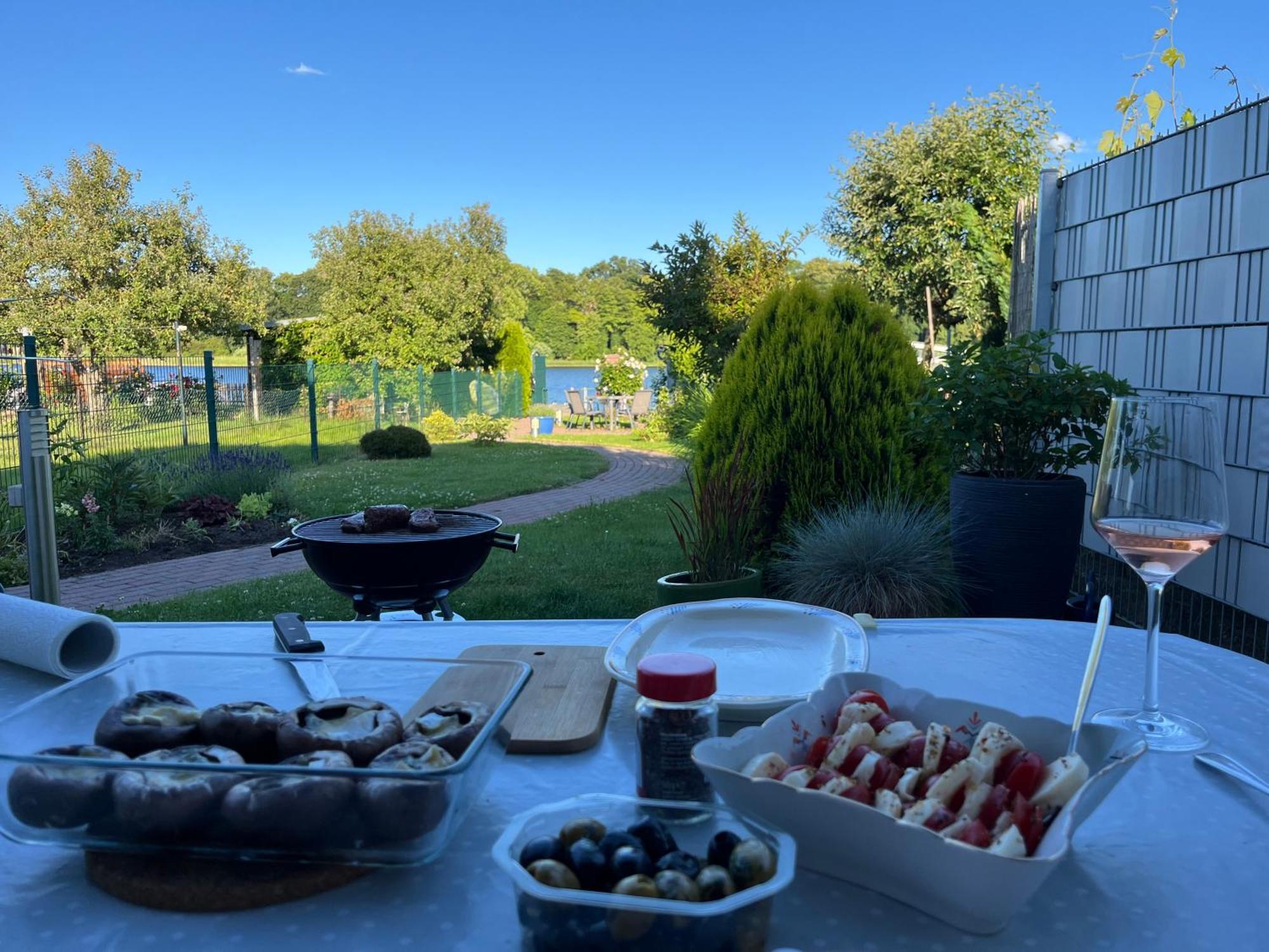 Ferienhaus Seekutter Mit Eigenem Seezugang Malchow  Cameră foto